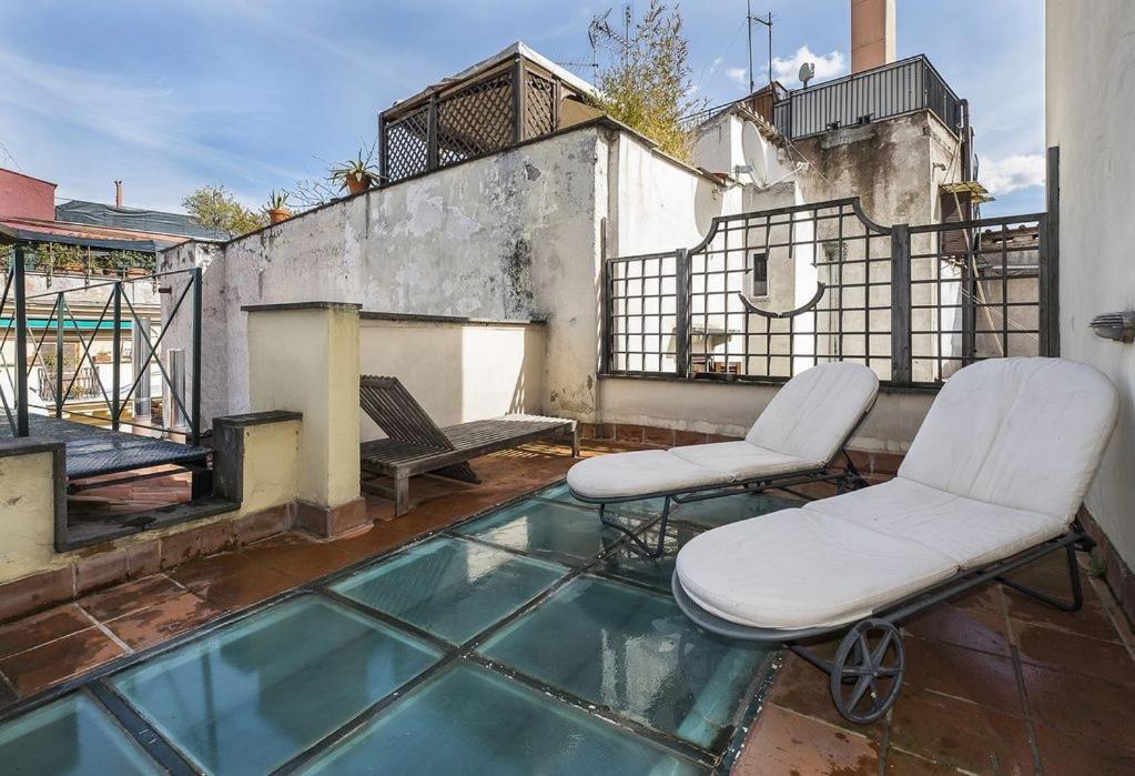 Navona Penthouse Apartment With Terraces Roma Exterior foto